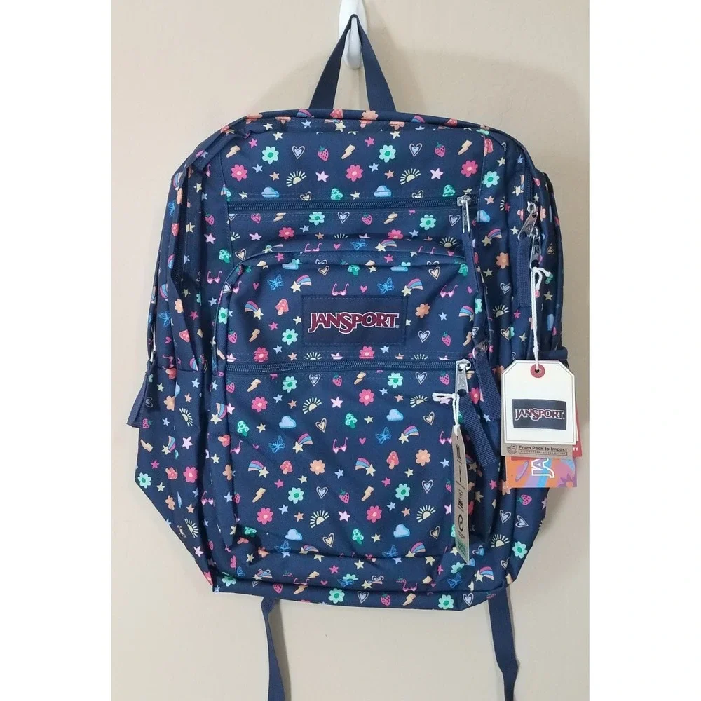 Jansport Big Student Backpack School Bag Slice of Fun 15